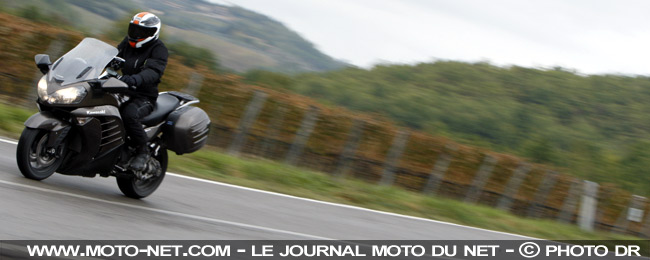 Essai Kawasaki 1400GTR - La nouvelle GTR : plus confortable et sécurisante