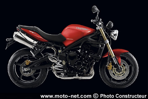 La Triumph Street Triple voit rouge en 2010 !