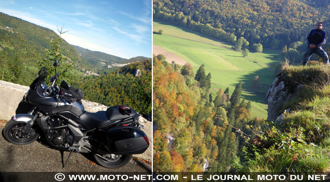 Essai Kawasaki : Une Versys GT dans le Doubs