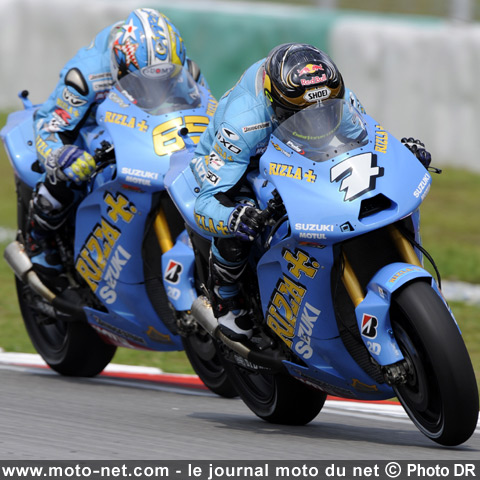 Chris Vermeulen et Loris Capirossi - This is it : La saison 2009 de MotoGP se clôt dimanche !