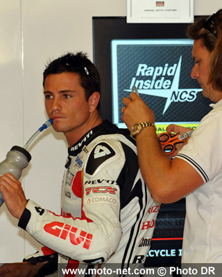 Randy de Puniet déçu par sa première séance d'essais libres