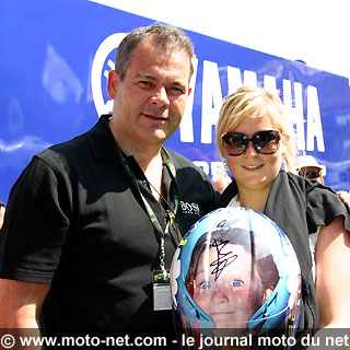 Rossi plébiscité par le public du GP de France 2010 !