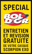 Révision gratuite de votre casque Scorpion Exo au Bol d'Or