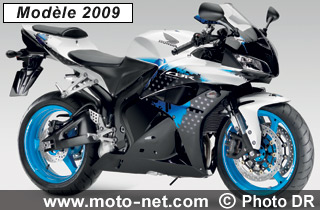 CBR600RR 2009 - Nouveautés 2009 : Honda équipe ses CBR de l'ABS combiné !
