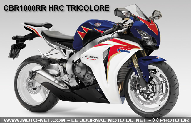 Nouveaux coloris sur les modèles Honda 2011