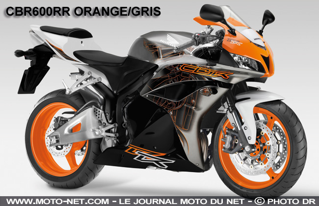 Nouveaux coloris sur les modèles Honda 2011