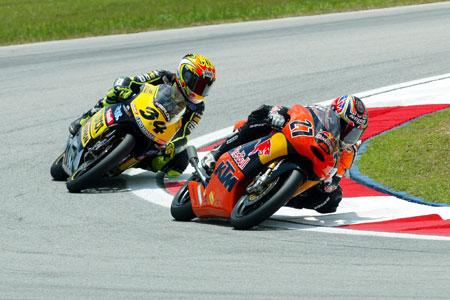 Grand Prix moto du Qatar 2004 : le tour par tour