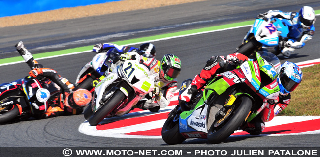 Galerie : les plus belles photos du WSBK à Magny-Cours