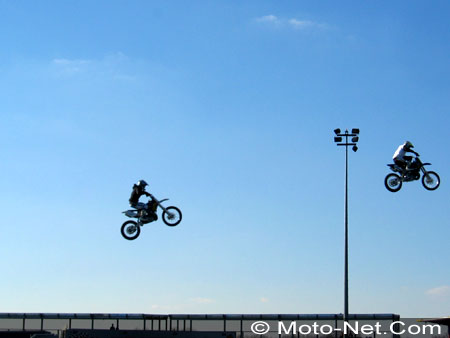Paris Tuning Show 2005 : Mention spéciale à Frédéric Besancenot et Jérémy Lamblin du X Team FMX !