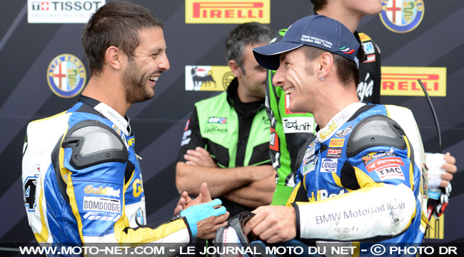 Fabrizio et Badovini - WSBK Grande-Bretagne (10 sur 14) : Vidéos, déclarations et analyse du SBK à Silverstone