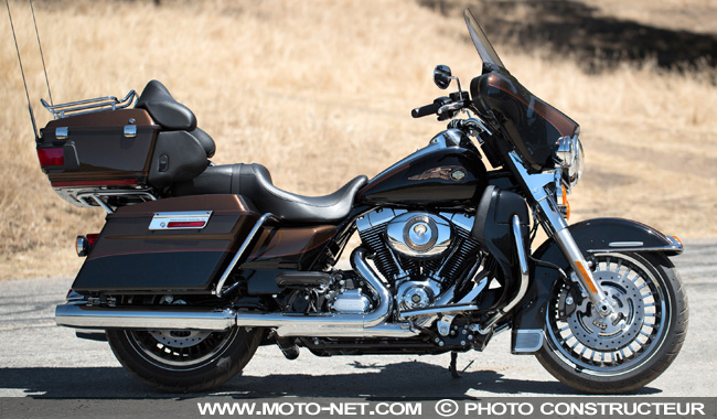 Electra Glide 110 - Nouveautés 2013 : Harley-Davidson dévoile sa gamme 2013