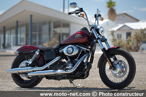 Street Bob 2013 - Nouveautés 2013 : Harley-Davidson dévoile sa gamme 2013