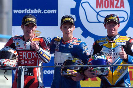 Les manches Superbike et Supersport de Monza 2005 sur Moto-Net