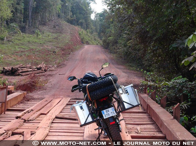 Amérique latine à moto (02) : joyeux Noël à Oyapoque
