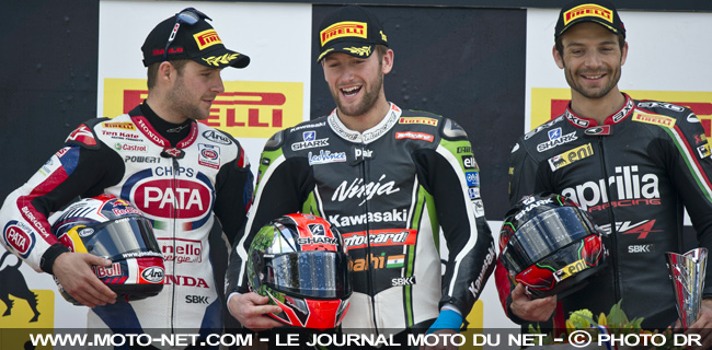 Rea 2ème, Sykes 1er et Guintoli 3ème - WSBK Pays-Bas (3 sur 15) : Vidéos, déclarations et analyse du SBK à Assen