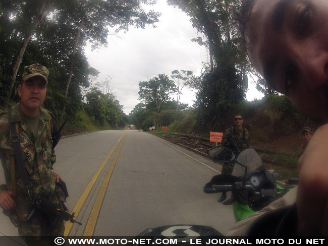 Amérique latine à moto (17) : arrivée en Colombie