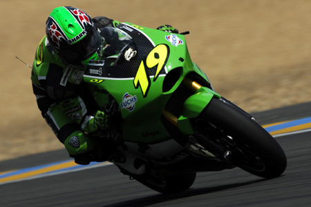 OJ participe au GP d'Allemagne