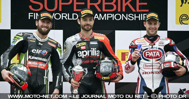 Sykes 2ème, Guintoli 1er et Rea 3ème - WSBK Pays-Bas (3 sur 13) : Vidéos, déclarations et analyse du SBK à Assen