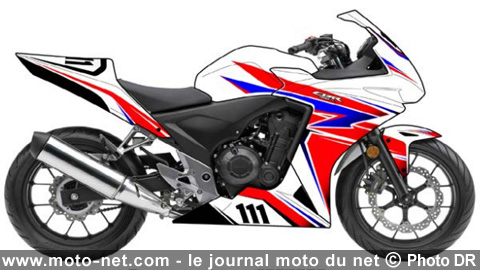 Calendrier et programme de la Honda CBR500R Cup 2014