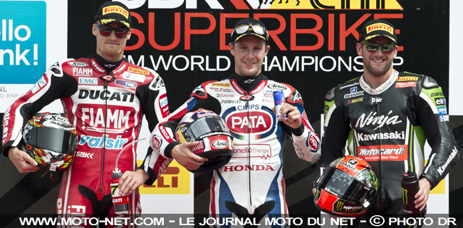 Davies 2ème, Rea 1er et Sykes 3ème - WSBK Italie (4 sur 13) : Vidéos, déclarations et analyse du SBK à Imola