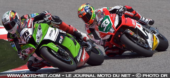  Baz et Melandri - WSBK Italie (7 sur 13) : Vidéos, déclarations et analyse du SBK à Misano