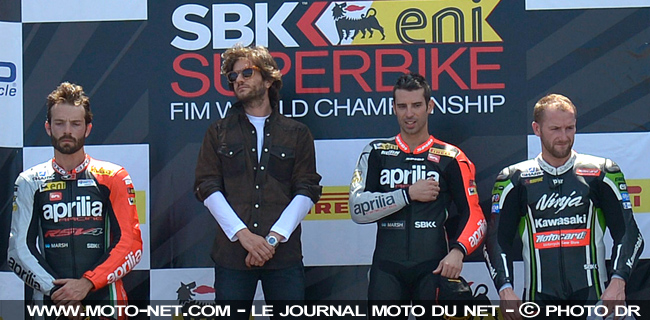 Guintoli 2ème, Melandri 1er et Sykes 3ème - WSBK États-Unis (9 sur 13) : Vidéos, déclarations et analyse du SBK à Laguna Seca