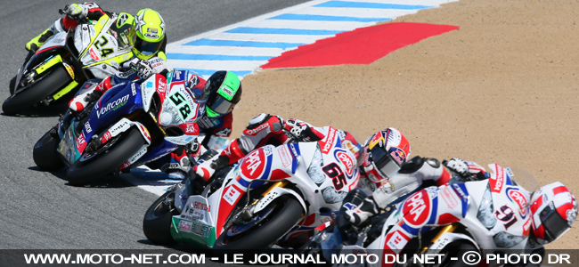 Haslam, Rea, Laverty et Elias - WSBK États-Unis (9 sur 13) : Vidéos, déclarations et analyse du SBK à Laguna Seca