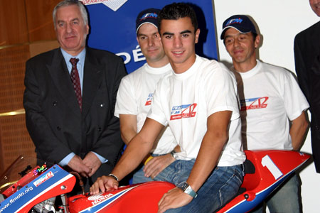 Le team FFM - Honda Grand Prix 125cc