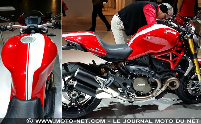 Nouveautés 2015 EICMA : Monster 821 et 1200S Stripe
