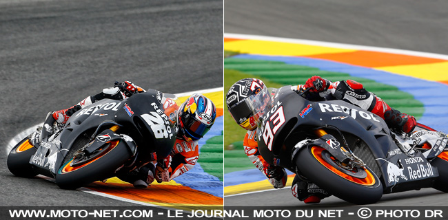 Marquez s'impose au terme des tests MotoGP 2015 à Valence