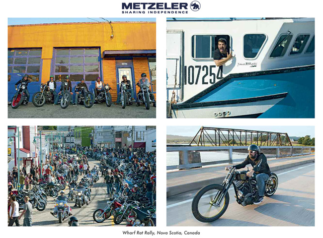 Le Calendrier Metzeler 2015 met l'accent sur les grands rassemblements moto