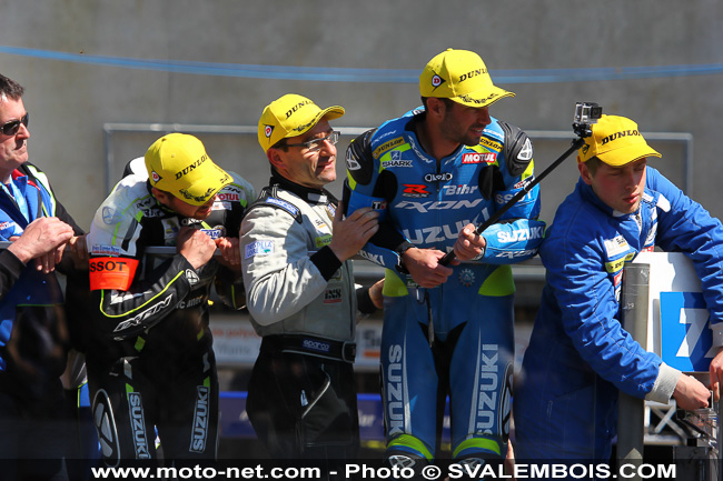 24H Motos 2015 - Galerie photos 03 : arrivée et podiums