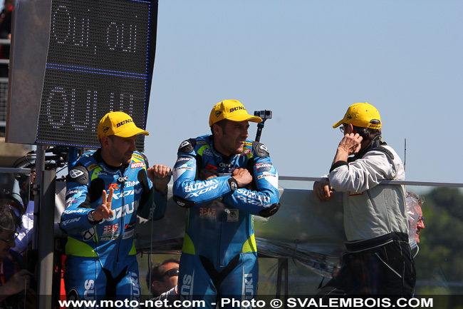 24H Motos 2015 - Galerie photos 03 : arrivée et podiums