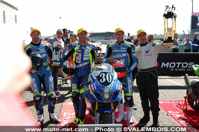 24H Motos 2015 - Galerie photos 03 : arrivée et podiums