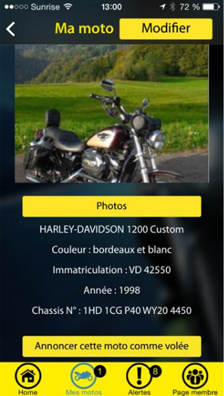 Application smartphone Moto-Guard : la solution communautaire contre le vol de moto