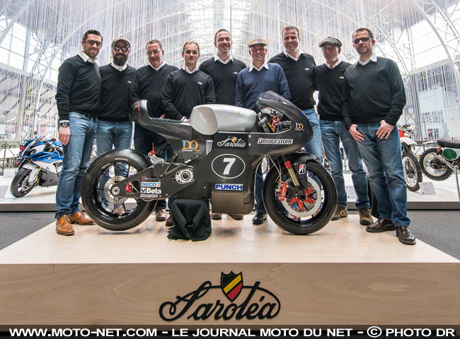 Sarolea aligne sa nouvelle SP7 électrique au Tourist Trophy