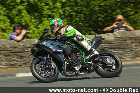 331,52 km/h au guidon de la Kawasaki H2R