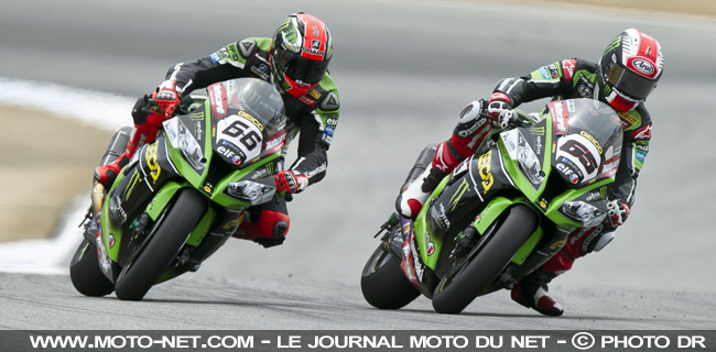 Rea et Sykes - WSBK États-Unis (9 sur 13) Déclarations et analyse du Superbike à Laguna Seca