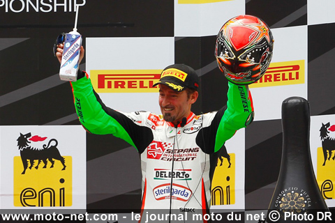 Max Biaggi - WSBK Malaisie (10 sur 13) Déclarations des pilotes Superbike à Sepang