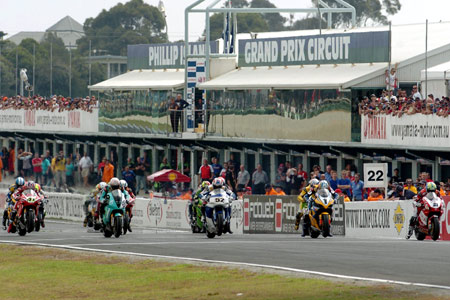 Les manches Superbike et Supersport de Phillip Island 2006 sur Moto-Net