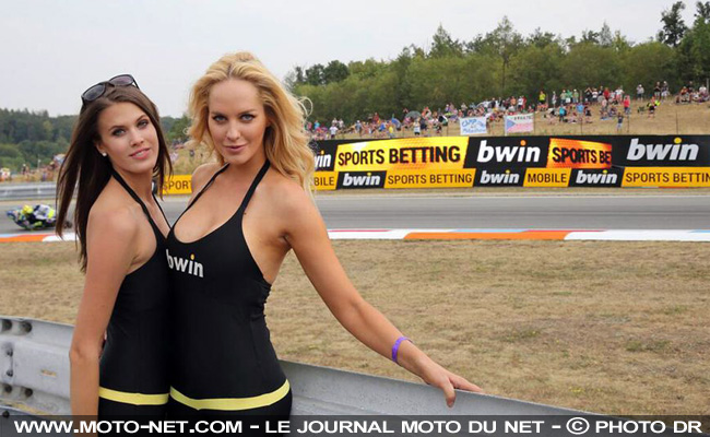 Moto GP : l'umbrella girl la plus sexy du GP de République tchèque
