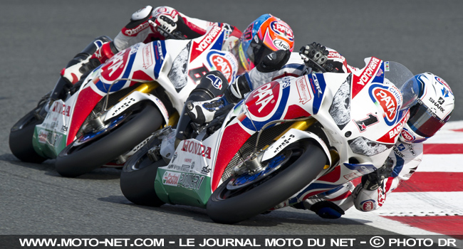 Van den Mark et Haslam - WSBK France (12 sur 13) Déclarations et analyse du Superbike à Magny-Cours