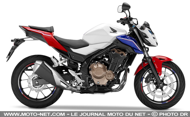 Nouvelle Honda CB500F 2016