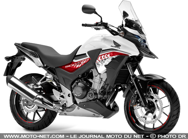 Nouveau trail Honda CB500X 2016