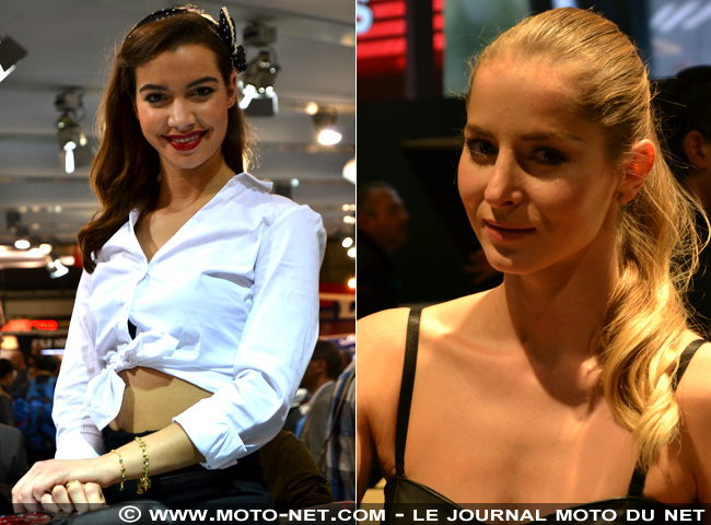 En direct de l'EICMA : les plus belles hôtesses du salon de Milan