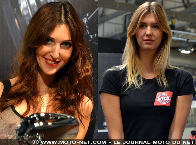 En direct de l'EICMA : les plus belles hôtesses du salon de Milan