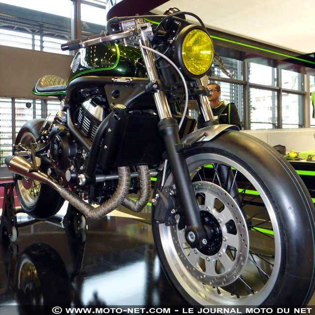 Préparation moto : Mario Soares transforme la Kawasaki Vulcan S en Café racer