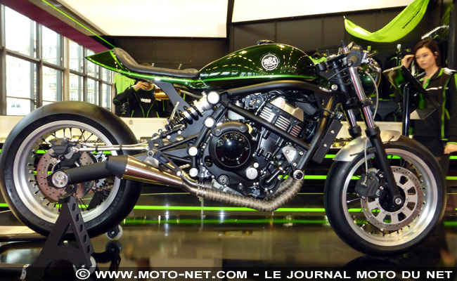 Préparation moto : Mario Soares transforme la Kawasaki Vulcan S en Café racer