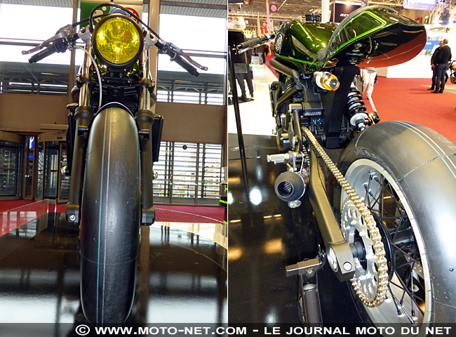 Préparation moto : Mario Soares transforme la Kawasaki Vulcan S en Café racer