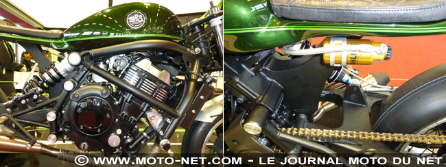 Préparation moto : Mario Soares transforme la Kawasaki Vulcan S en Café racer